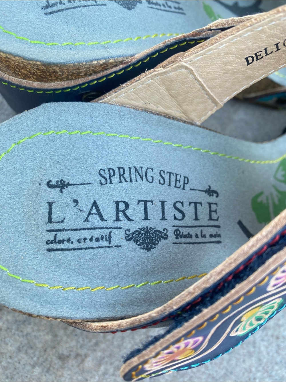 L'artiste Spring Step Floral Embellished Sandals - Picture 9 of 16